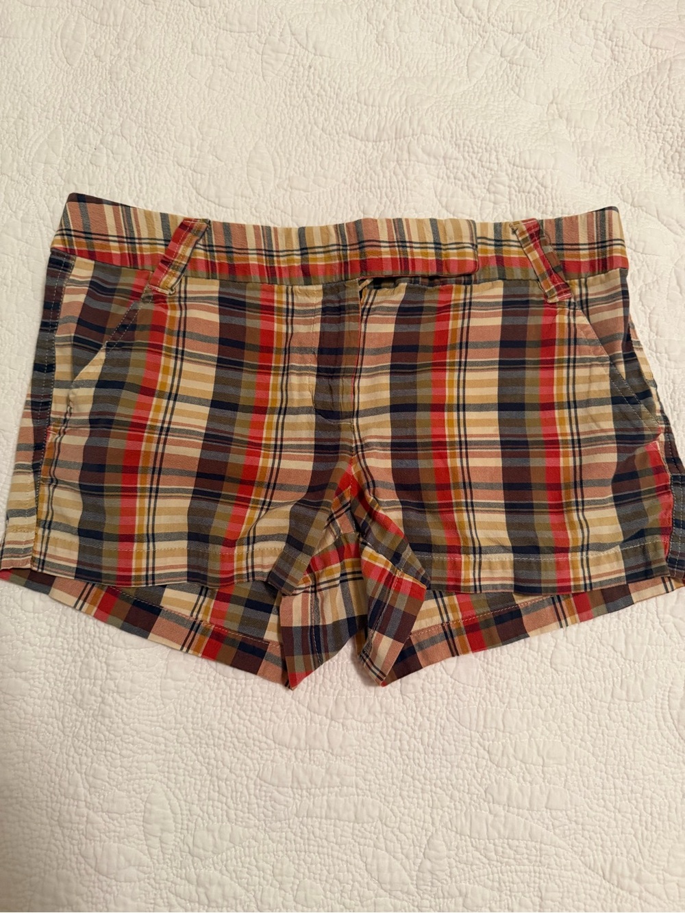 J. Crew Madras City Fit Shorts